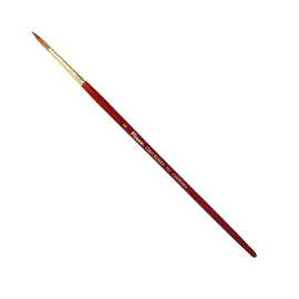 Кисть синтетика №6 круглая Pinax "Oro Rosso 751" короткая ручка