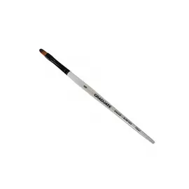 Кисть синтетика №6 овальная "язык" Daler-Rowney "GRADUATE" короткая ручка