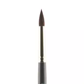 Кисть синтетика №7 круглая Альбатрос "Имитации белки" укороченная