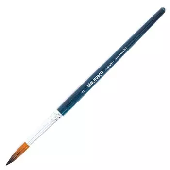 Кисть синтетика №8 круглая Малевичъ "Энди"