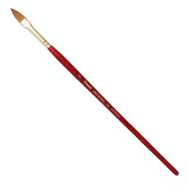 Кисть синтетика №8 овальная "язык" Pinax "Oro Rosso 756" короткая ручка