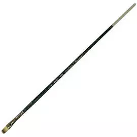 Кисть синтетика №8 плоская Гамма "Модерн" длинная ручка