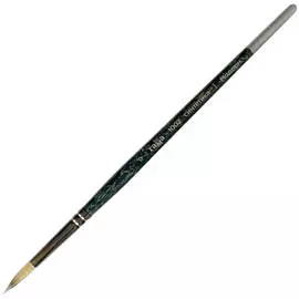 Кисть синтетика №9 круглая Гамма "Модерн" короткая ручка