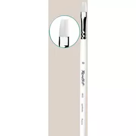 Кисть синтетика белая плоская Roubloff "1B22"