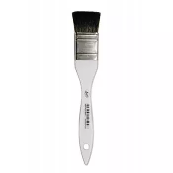 Кисть синтетика белка имитация №80 флейц Живописные кисти "5F2P" прозрачная ручка