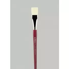 Кисть синтетика имитация щетины №22 плоская Альбатрос