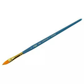 Кисть синтетика кошачий язык Гамма "Галерея" короткая ручка