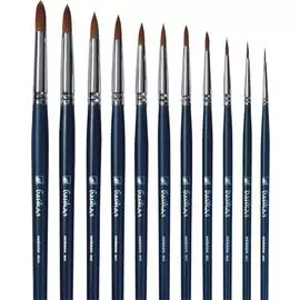 Кисть синтетика круглая Альбатрос "Байкал"