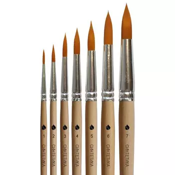 Кисть синтетика круглая ЦТИ