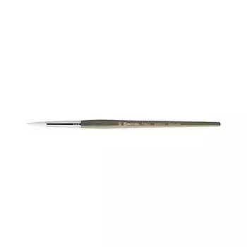 Кисть синтетика круглая Escoda "Perla 1430" White Toray