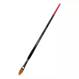 Кисть синтетика мягкая №12 овальная Talens "Amsterdam 343" длинная ручка