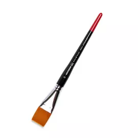 Кисть синтетика мягкая №30 плоская укороченная Talens "Amsterdam 342S" короткая ручка