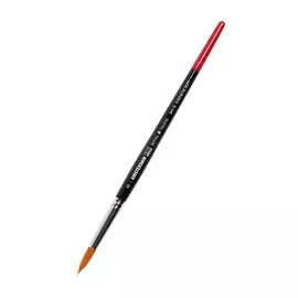 Кисть синтетика мягкая №6 круглая Talens "Amsterdam 341" короткая ручка