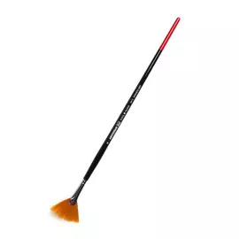 Кисть синтетика мягкая №6 веерная Talens "Amsterdam 347" длинная ручка