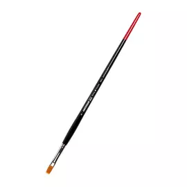 Кисть синтетика мягкая №8 плоская Talens "Amsterdam 342" длинная ручка