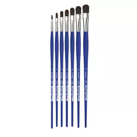 Кисть синтетика овальная Da Vinci 8650 "Forte-Acrylics" длинная ручка