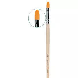 Кисть синтетика овальная Живописные кисти "1232"