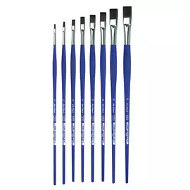 Кисть синтетика плоская Da Vinci 8640 "Forte Acrylics" длинная ручка