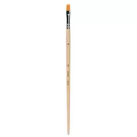 Кисть синтетика плоская Живописные кисти "1222"