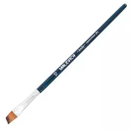 Кисть синтетика скошенная Малевичъ "Энди"