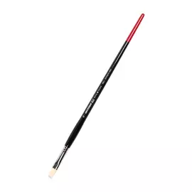 Кисть синтетика жесткая №10 плоская Talens "Amsterdam 352" длинная ручка