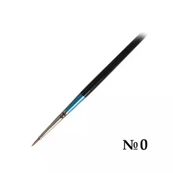 Кисть соболь №0 круглая Daler-Rowney "AQUAFINE" короткая ручка