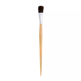 Кисть ушной волос №16 плоская ЦТИ длинная ручка