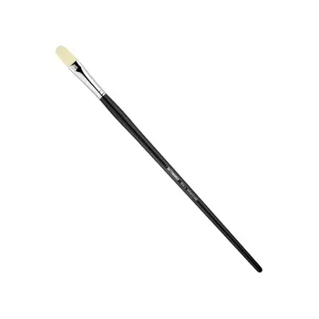 Кисть жесткая синтетика №10 овальная удлиненная Sketchmarker "353L" ручка длинная