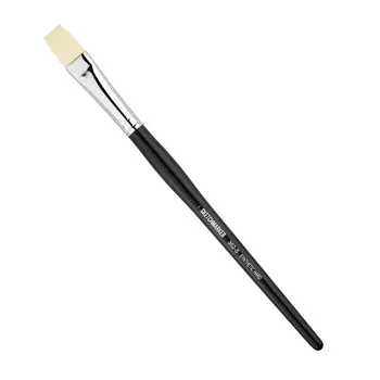 Кисть жесткая синтетика №10 плоская Sketchmarker "352" ручка короткая