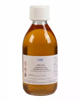 Клей для золочения Masserini Мордан 12-часовой 250 мл, стеклянная бутылка