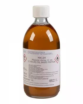 Клей для золочения Masserini Мордан 12-часовой 500 мл, стеклянная бутылка