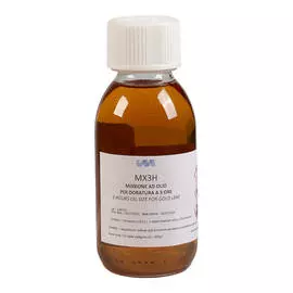 Клей для золочения Masserini Мордан 3-часовой 125 мл, стеклянная бутылка