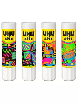 Клей-карандаш дизан UHU NEON 21 г