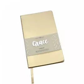 Книга для записей, клетка в точку "Grace. Французская ваниль" А5- 110х145 мм, 80 л 70 г