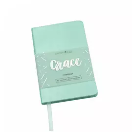 Книга для записей, клетка в точку "Grace. Магия мяты" А6- 90х140 мм, 80 л 70 г