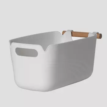 Контейнер для хранения KK/home, 27х14,8х11,8 см, цвет белый