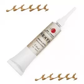 Контур по стеклу Таир 20 мл металлик Бронза антик