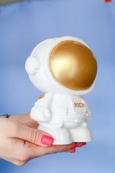 Копилка "Astronaut", gold