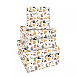 Коробка квадратная MESHU 17,5*17,5*10 см