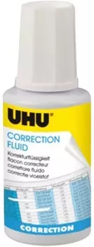 Корректирующая жидкость Uhu 20 мл, в блистере