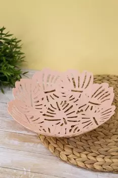 Корзина "Leaves", pink