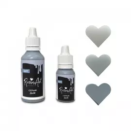 Краситель для эпоксидной смолы ResinArt 10 мл Серый Дым