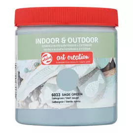Краска Art Creation "Indoor &amp; Outdoor" 250 мл, серо-зеленый