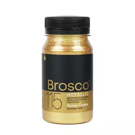 Краска декоративная Brosco 100 мл Золото Скифов