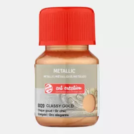 Краска для декорирования Art Creation "Metal" 30 мл, классический золотой