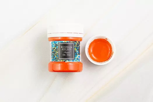 Краска для Эбру Amazing Color 30 мл, Оранжевый