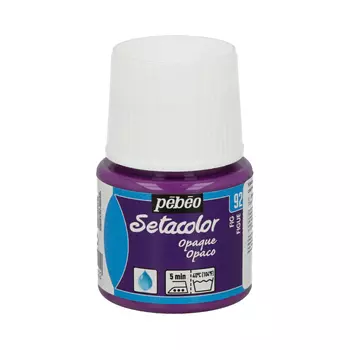 Краска для темных и светлых тканей Pebeo "Setacolor Opaque" 45 мл инжир