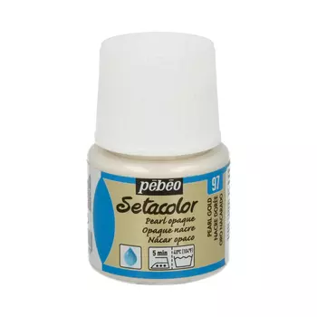 Краска для темных и светлых тканей перламутровая Pebeo "Setacolor Opaque" 45 млпод золото