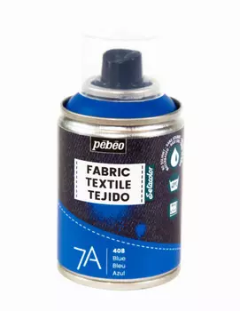 Краска для текстиля Pebeo "7А Spray" в аэрозоли, 100 мл, синий