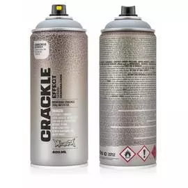 Краска кракелюр-эффект Montana 400 мл в аэрозоли, белая